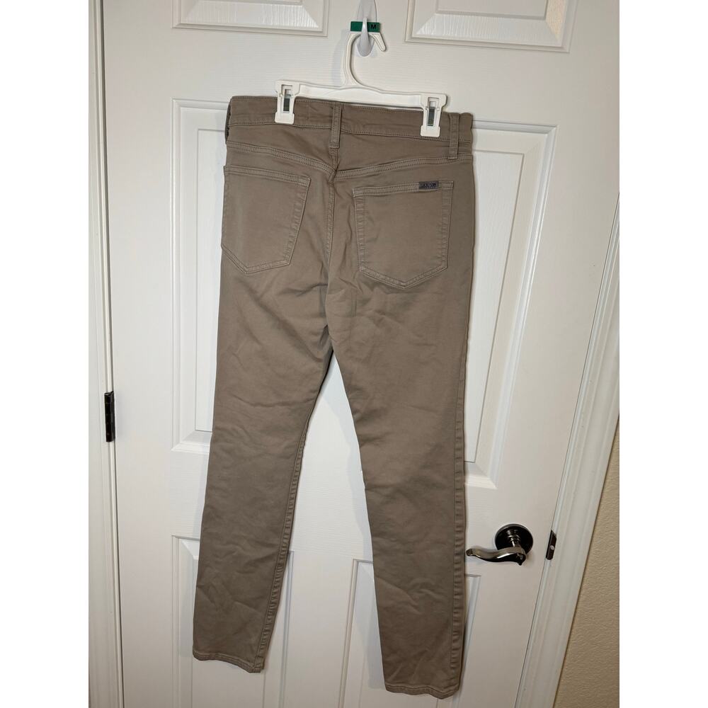 Joe's Jeans Men's 5-pocket Twill Slim Fit Pants Taupe Khaki Stretch 29 x 32 - Picture 5 of 9